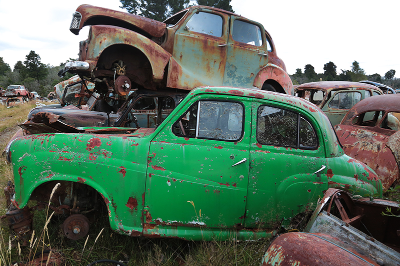 Smash Palace : Car Wreckers : Horopito : New Zealand : Richard Moore : Journalist : Photographer :